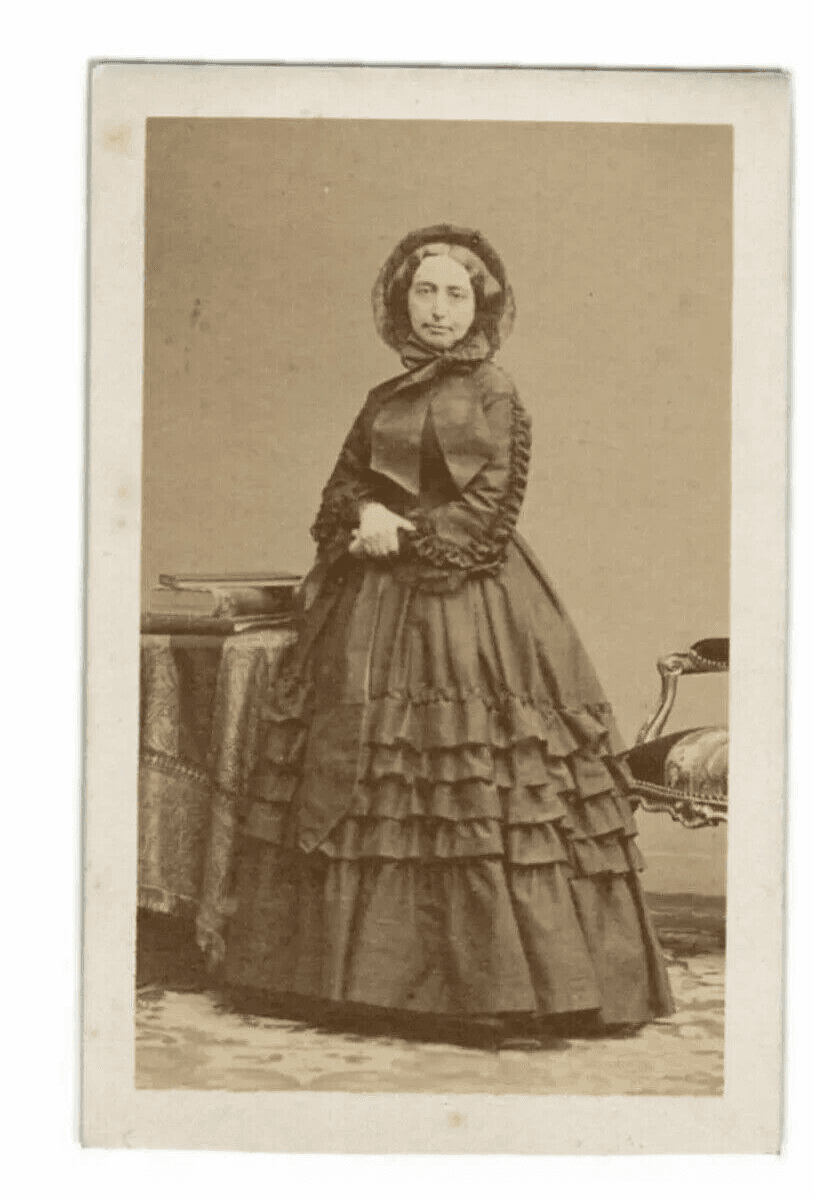 DISDERI CDV Photograph Duchess of Uzes, photo, Albumen, vintage 1870