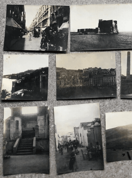 Vintage Photographs Lot x18 Italy Cityviews Landscapes 1902