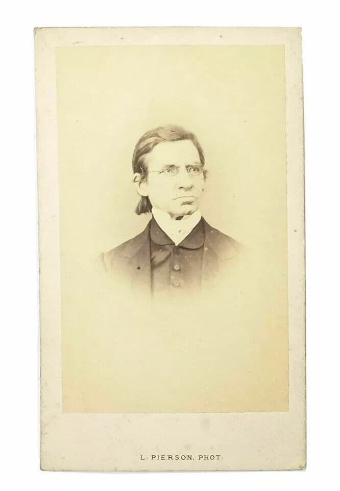 CDV Photographs Vintage MAYER & PIERSON - Portrait Emile Littré c. 1870