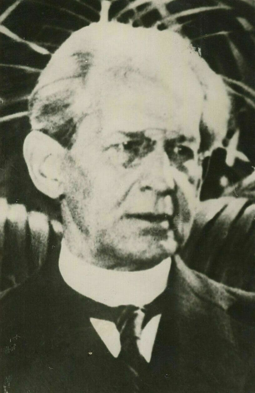 Vintage Photography KEYSTONE VIEW Arno Holz for Nobel Prize in Literature c 1930 image 1