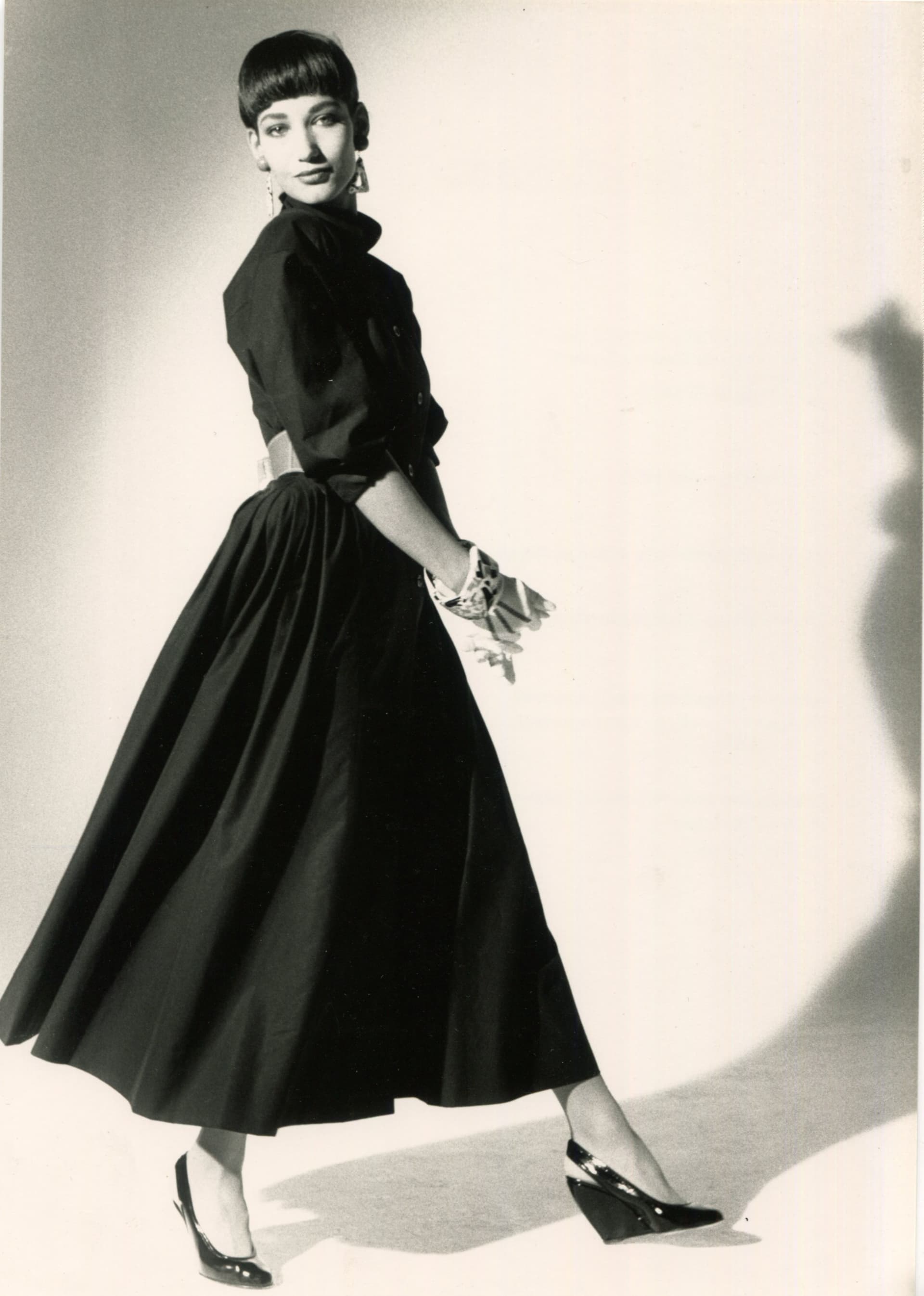 Karl Lagerfeld 1984 Vintage Photograph