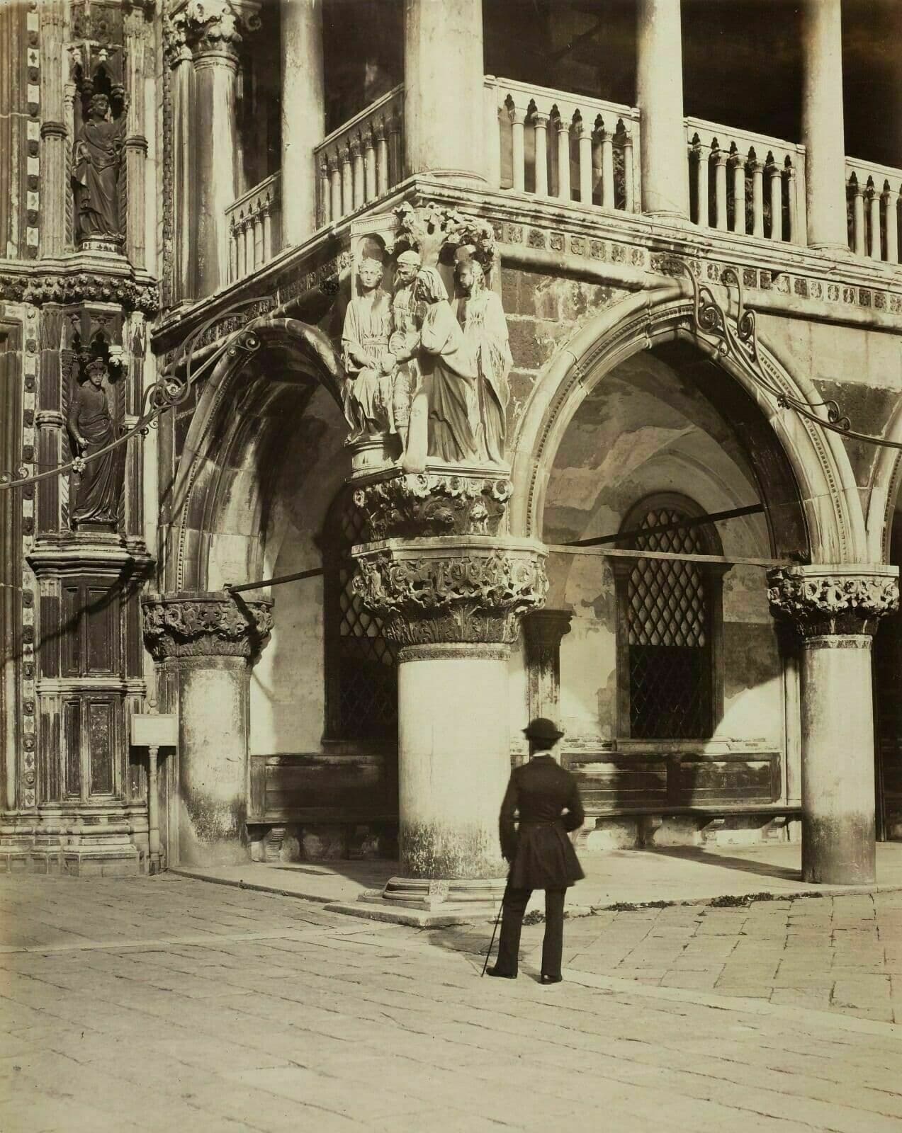 Original Carlo PONTI (1820-1893) Ducal Palace, Venice 1865 Photography
