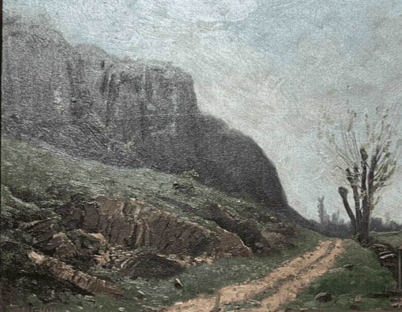 Antique Original Painting Landscape Claudius SEIGNOL (1858-1926)