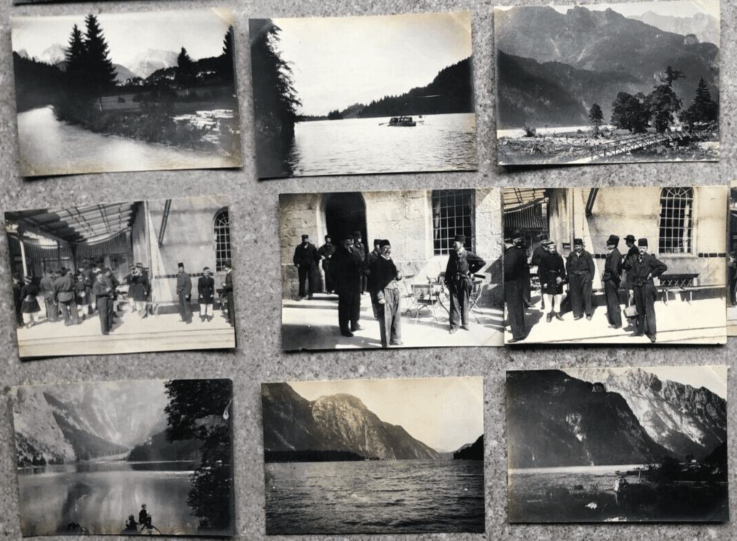 Vintage Photographs Lot x16 Mountain and People Landscape