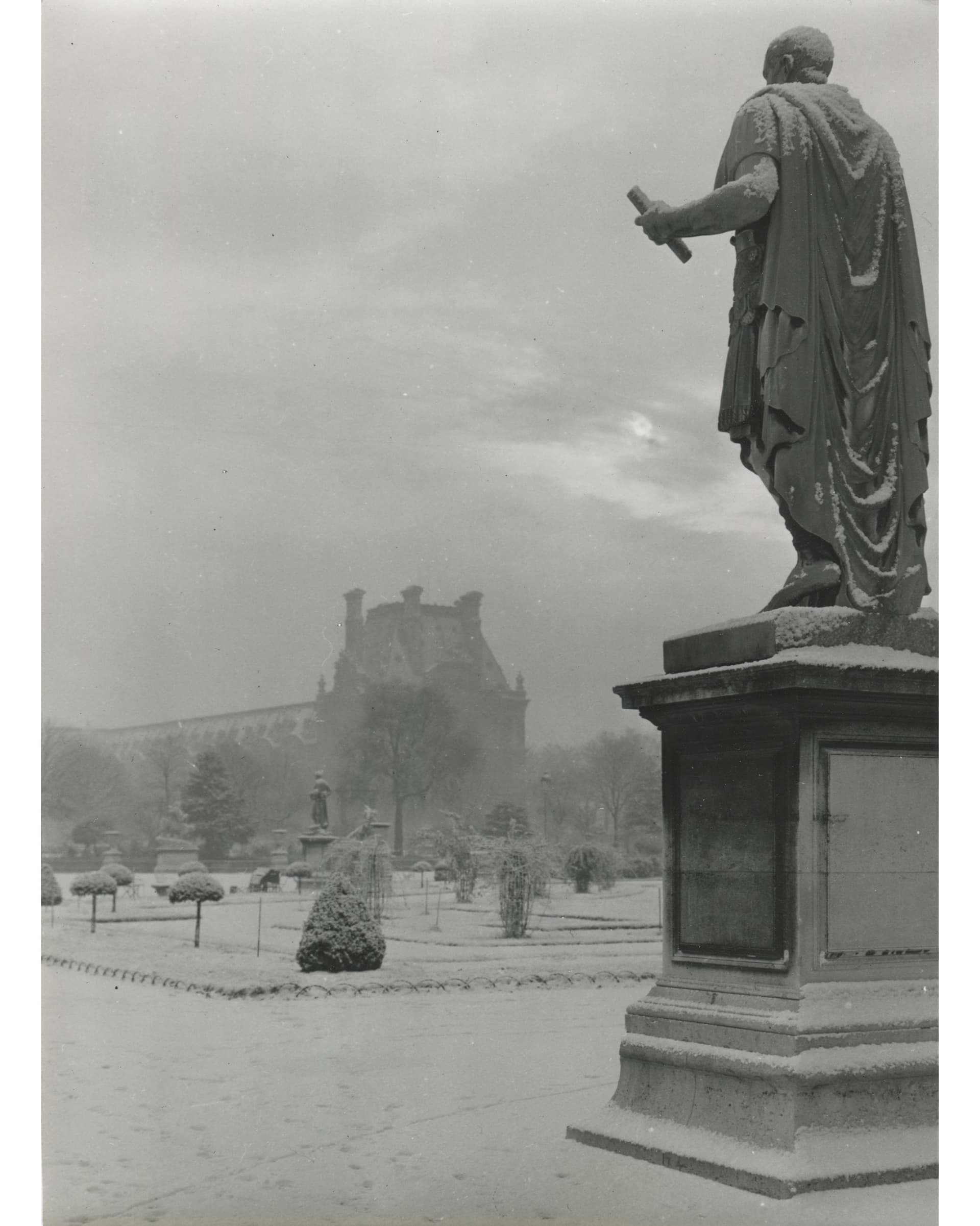 RENE-JACQUES (1908-2003) - Jardin des Tuileries, Paris